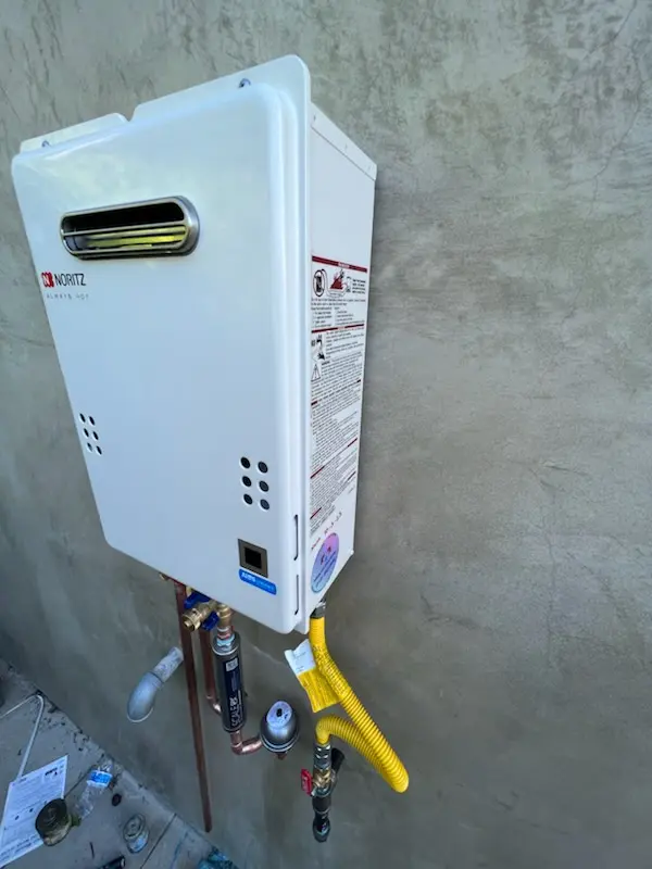 Tankless water heater installation for Adairsville homes