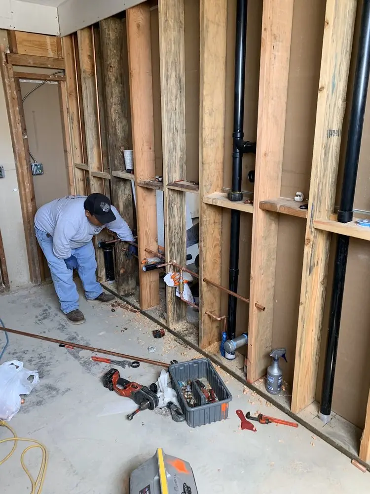Commercial rough-in plumbing for Trenchless Sewer Repair in Adairsville